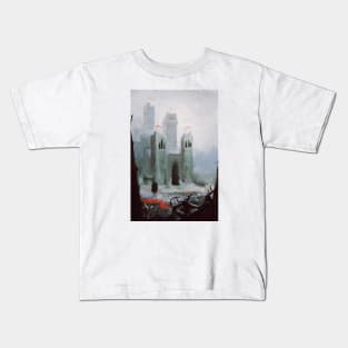 Castle in the Snow Kids T-Shirt